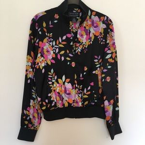 Spenser Jeremy Silk bomber jacket